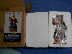 Jim Shore Enesco Heartwood Creek Ornament 2020 The First Noel Santa NIB - Picture 1 of 6
