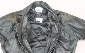 TIBOR WOMEN LEATHER JACKET Size - S. TAG NO. 20T - Picture 1 of 9