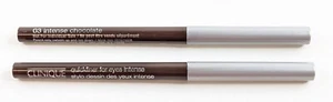 Lot of 2 Clinique Quickliner for Eyes Eyeliner #03 Intense Chocolate Travel Size - Picture 1 of 2