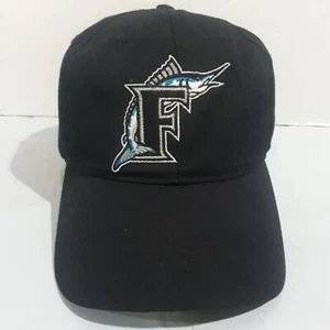Gorra de béisbol de los Florida Marlins de colección Twins Enterprise MLB negra gorra con cierre a presión - Imagen 1 de 8