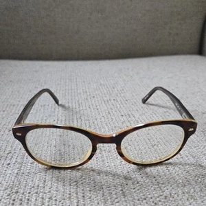 KATE SPADE Eyeglasses Fallon Yellow Tortoise FRAMES 130mm ITALY - Picture 1 of 5