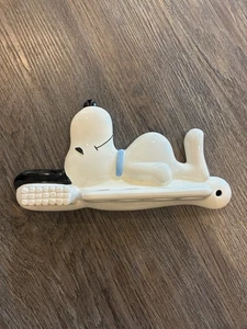 Vintage 1966 SNOOPY Peanuts KERAMIK Zahnbürstenhalter - Bild 1 von 12