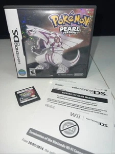 Pokemon Pearl Versión Nontendo DS 2007 W Estuche - Imagen 1 de 7