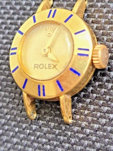 1960's Rolex Ladies Blue Enamel Hour Markers Ref. 9291 - Picture 1 of 14