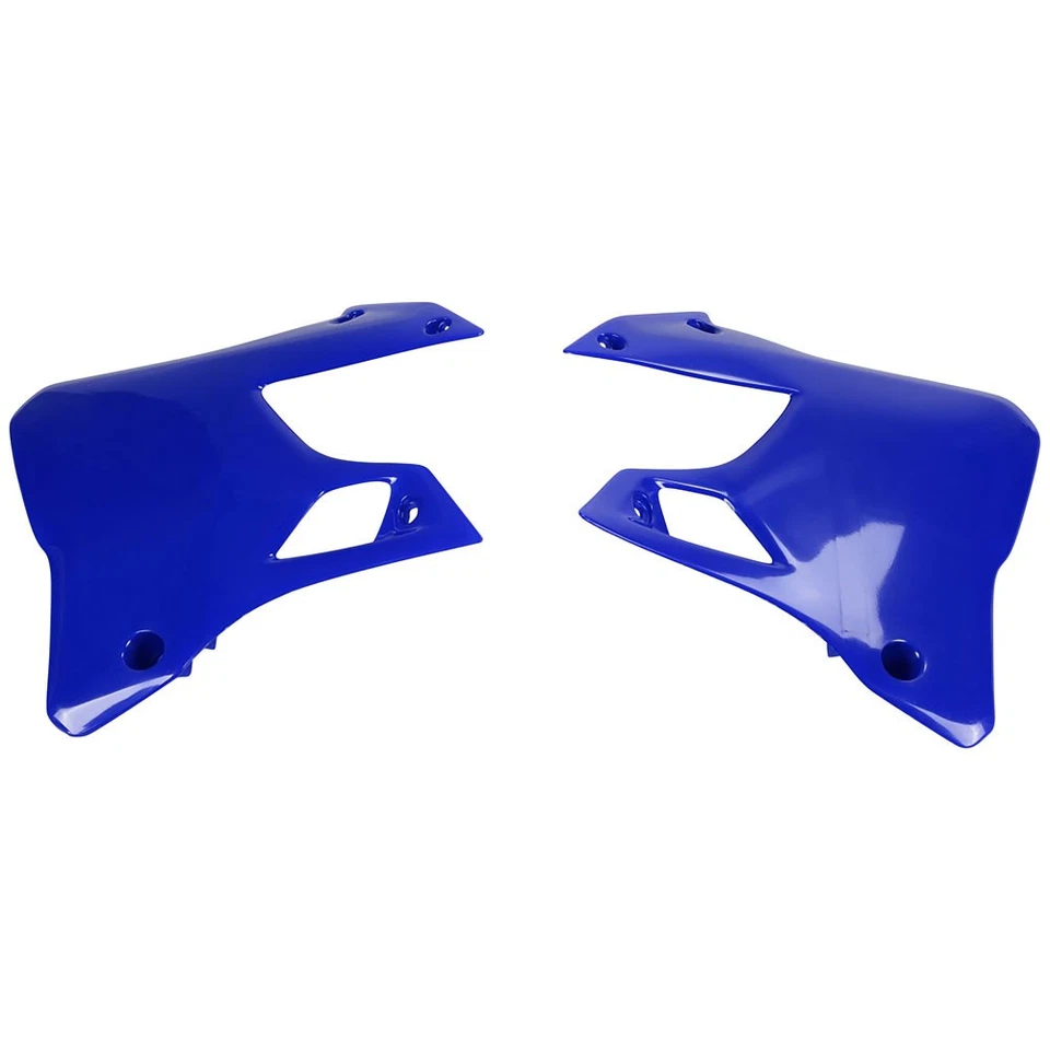 Par de cubiertas de radiador UFO azul Yamaha YZ125 YZ250 1996-2001 repuesto Foto 1 de 1