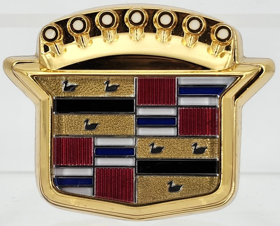 MINT NOS CADILLAC TRUNK ORNAMENT FLEETWOOD BROUGHAM D'ELEGANCE ELDORADO SEVILLE - image 1 of 4