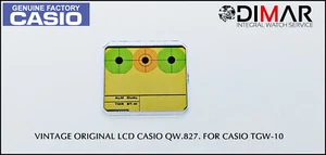 Replacement Vintage Original LCD Casio QW-827 Nos. For Casio TGW-10. Gold - Picture 1 of 1
