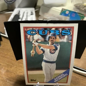 1988 Topps #186 Rafael Palmeiro Chicago Cubs Baseball Card - Picture 1 of 2
