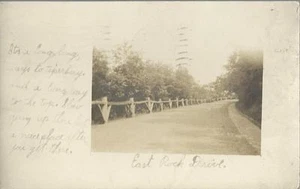 POSTCARD-1915 RPPC EAST ROCK DRIVE, NEW HAVEN, CONN - Picture 1 of 1