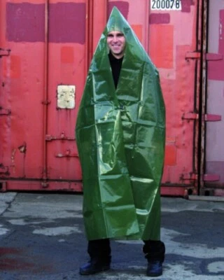 European Army Military Surplus Chemical Suit NBC Resistant Poncho Rain Serbian - Image 1 of 4