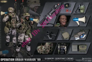 DAMTOYS 78080 1/6 Modellino equipaggi sergente Operation Urban Warrior99 - Foto 1 di 17