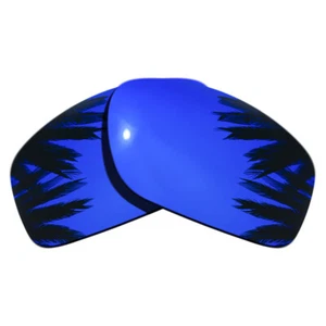 Lentes de repuesto espejadas azul púrpura para Oakley demandante cuadrado polarizadas - Imagen 1 de 4