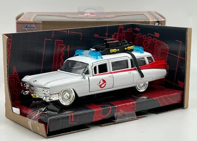 Ghostbusters Cadillac Ecto-1 1/32 Jada 99748 nuova scatola originale - Immagine 1 di 3
