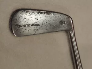 VARSITY MODEL Antique Hickory Shaft 32" Putter. - Picture 1 of 10