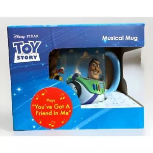 Disney Toy Story Musical Mug Buzz Plays "You've Got A Friend In Me" - Brand New - Picture 1 of 4