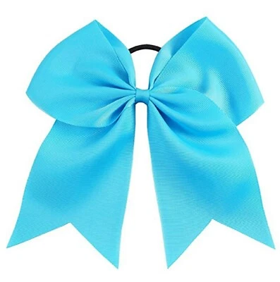 Big Cheer Bows Cheerleading Hair Bow Lot Cute Ribbon Cheap Blanks Custom White - Image 1 of 4