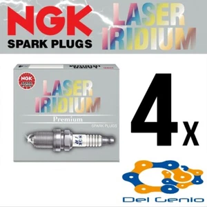 4 x CANDELA CANDELE NGK silzkr 7C11S 92932 LASER IRIDIUM SPARK PLUGS ILZKR7C11S - Imagen 1 de 2
