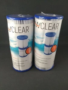 2 Pack Flow Clear Bestway Size I Filter Cartridge Pool Spa Pump 58093E - Picture 1 of 4