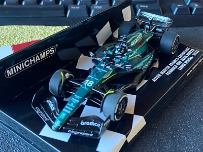 1/43 Aston Martin F1 Team AMR23 #18 Lance Stroll 2023 Minichamps 417230118 OVP - Bild 1 von 4