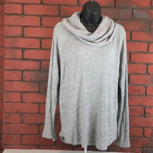Maeve By Anthropologie Damen Pullover mit Kutte XL Grau - Bild 1 von 6