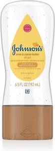 Johnson's Baby Oil, Mineral Oil Enriched with Shea & Cocoa Butter 20 fl. oz - Picture 1 of 4