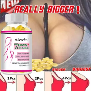 Natürliche Brustvergrößerungskapseln – Mit Pueraria Mirifica – Brustvergrößerung - Bild 1 von 11