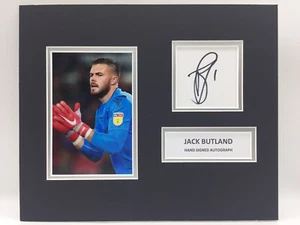 RARE Jack Butland Stoke City Signed Photo Display + COA AUTOGRAPH ENGLAND SCFC - Picture 1 of 3