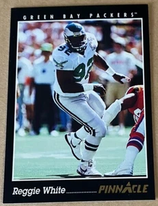 REGGIE WHITE HOF 1993 PINNACLE Card #137 NM-MT Condition - Picture 1 of 2