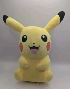 Vintage 1997 Pikachu Pokemon Plush Stuffed Animal Nintendo Yellow - Picture 1 of 6