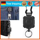 neu Keychain Outdoor Wire Rope Carabiner for Camping Hiking Mountaineering Equip