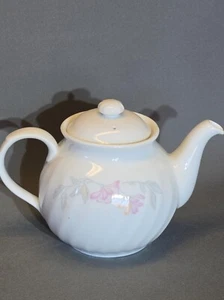 Pink Trio (Corelle) Teapot w/Lid, by Corning - Picture 1 of 4