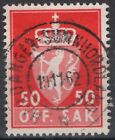 1050 Norway 1955-68 NK T87, SON Hardanger-Sunnhordaland 19-11-62 (HO)