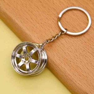 Llavero de metal para rueda de automóvil - Imagen 1 de 4