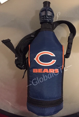 NFL Chicago Bears Water Bottle & Tote Collectible NEW Cover