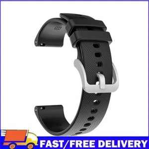 22mm Silicone Strap for Amazfit GTR 3/GTR 3 PRO Watch Band Bracelet (Black) - Afbeelding 1 van 7