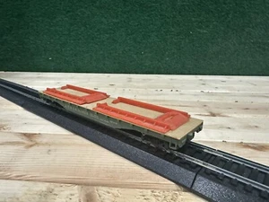 Ho Scale Orange Flatbed #1 - Picture 1 of 1