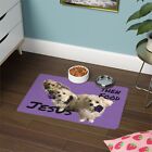Tapis pour animaux de compagnie (12x18) tapis chrétien Jésus alimentation chat antidérapant coussinet néoprène pied