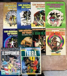 GILLON, FOREST - LES NAUFRAGÉS DU TEMPS INTEGRALE 10 VOL - BE - EO 1974/89 - Bild 1 von 24