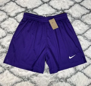 NIKE Dri Fit Pantaloncini Allenamento Calcio Maglia Viola Uomo Taglia 2XL *NUOVI* FJ9561-546 - Foto 1 di 6