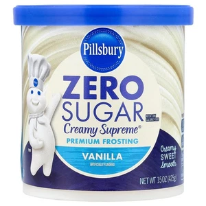 Zero Sugar, Premium Frosting, Vanille, 15 oz (425 g) - Bild 1 von 3