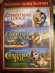 Christmas Triple Feature: Christmas Miracle/Christmas Lodge/Christmastail (DVD) - Picture 1 of 2