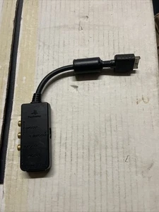 Adaptador Sony SCPH-10130 AV S-Video para PS2 PS1 Salida RCA Oficial Probado OEM - Imagen 1 de 3