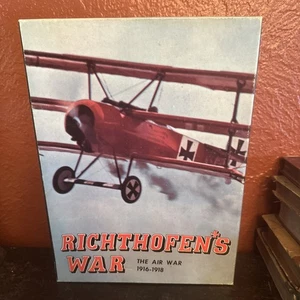 Richthofens Krieg Der Luftkrieg 1916-1918 Avalon Hill Bücherregal Spiel #811 komplett - Bild 1 von 12