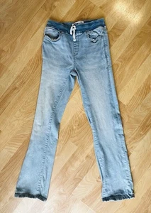 Old Navy Boys Jeans Karate Slim stretch denim XL (14-16) drawstring elastic - Picture 1 of 4
