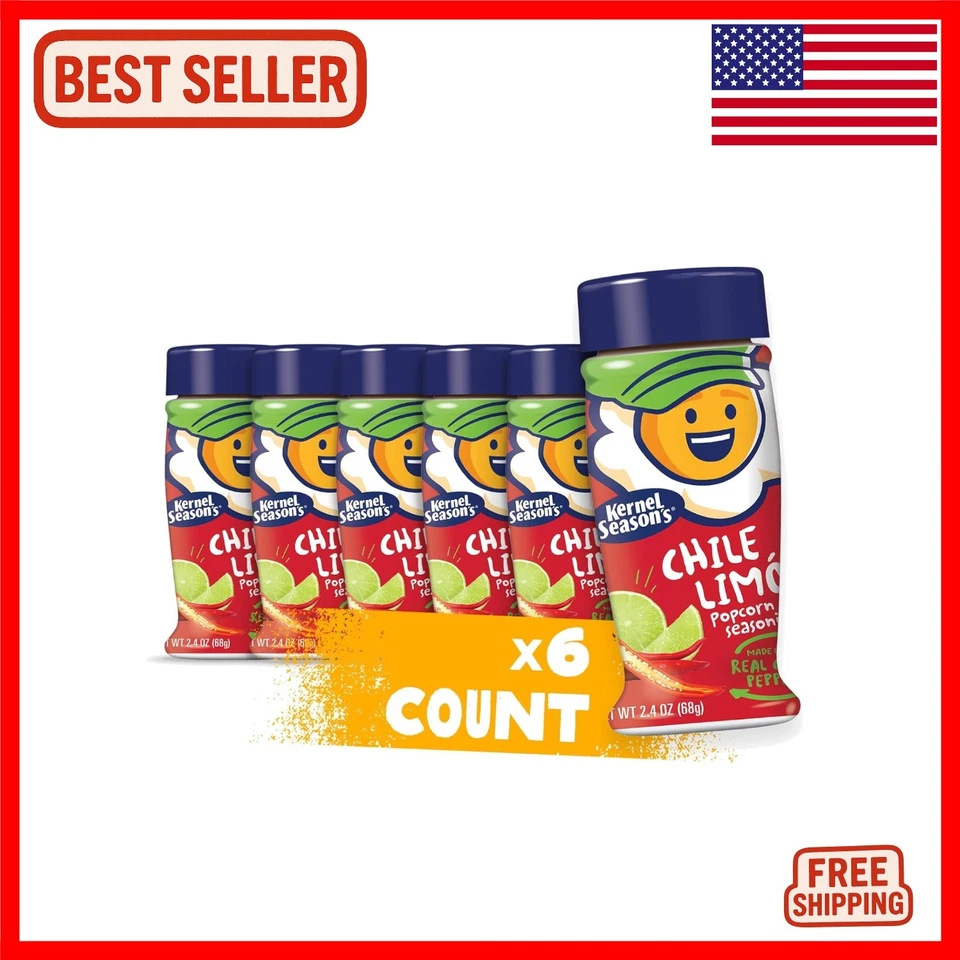 Kernel Season's Chile Limon Popcorn Seasoning 2.4 Oz Seasons