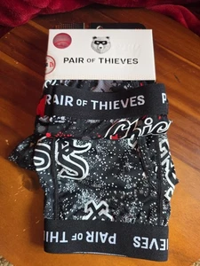 2 PARES DE CALZONCILLOS BOXER PARA HOMBRE TALLA XL MLB PAR DE LADRONES Chicago White Sox - Nuevos con etiquetas Nuevos - Imagen 1 de 5