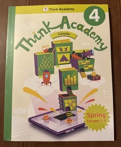 Think Academy Level 4 Canada Spring Lesson 1-9 New In Package - Picture 1 of 6