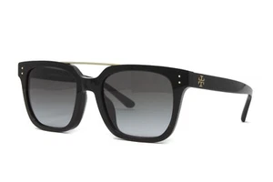 Tory Burch Sunglasses Women's Square TY7166U 13268G Black 52mm Fashion NEW! - Picture 1 of 4