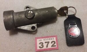 Triumph Stag Steering Ignition Lock, Key and Keyring