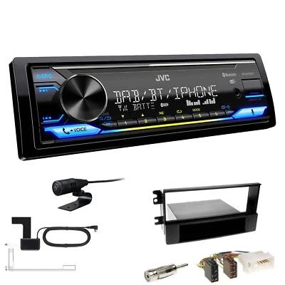 JVC DAB+ Bluetooth USB inkl. Antenne Autoradio für KIA Sportage II 2005-2008 - Bild 1 von 4